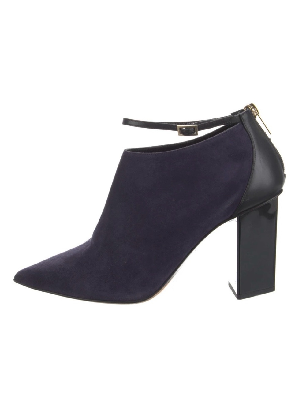 Jimmy Choo Ankle Boots in navy Suede